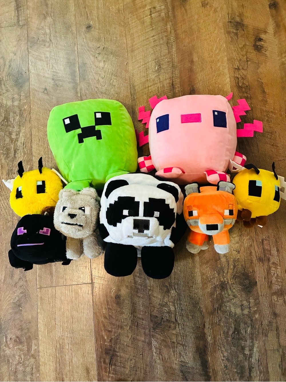 Minecraft Plush Toy Lot